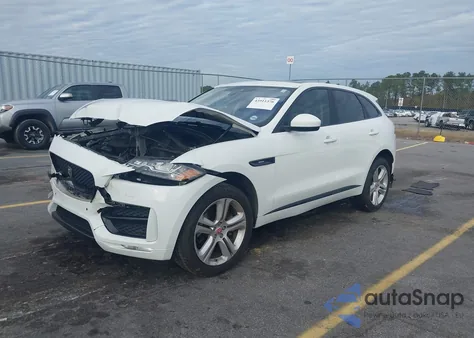 2017 Jaguar F-Pace 35T R-Sport z USA, uszkodzony, nr VIN SADCL2BV3HA053407
